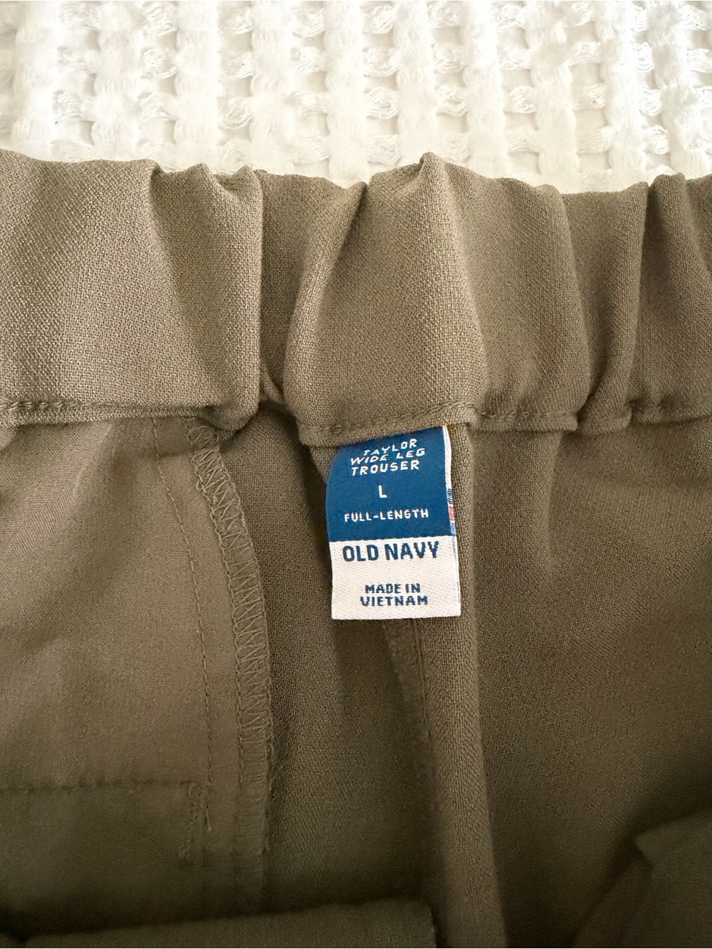 Old Navy Taylor Wide Leg Trouser - Picture 6 of 8
